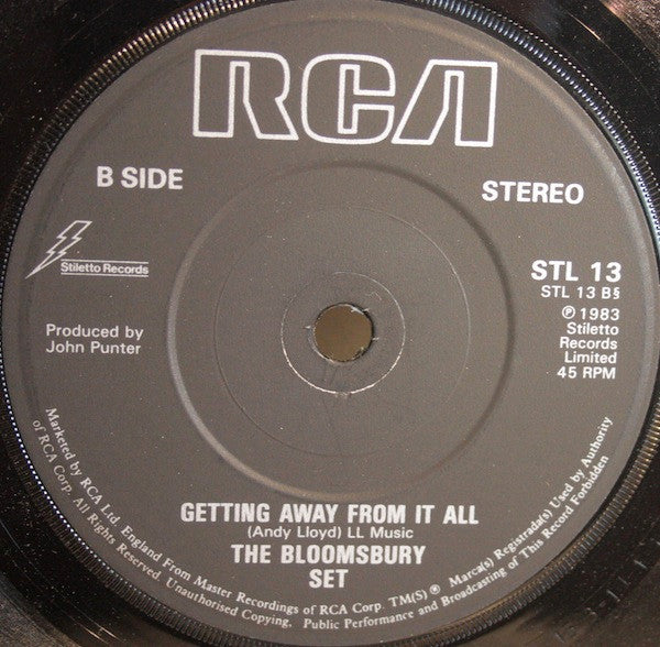 The Bloomsbury Set : Hanging Around With The Big Boys (7", Single, Sol)