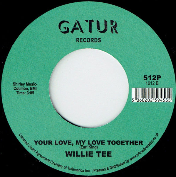 Willie Tee : Teasing You Again (7", RSD, RE, RM)