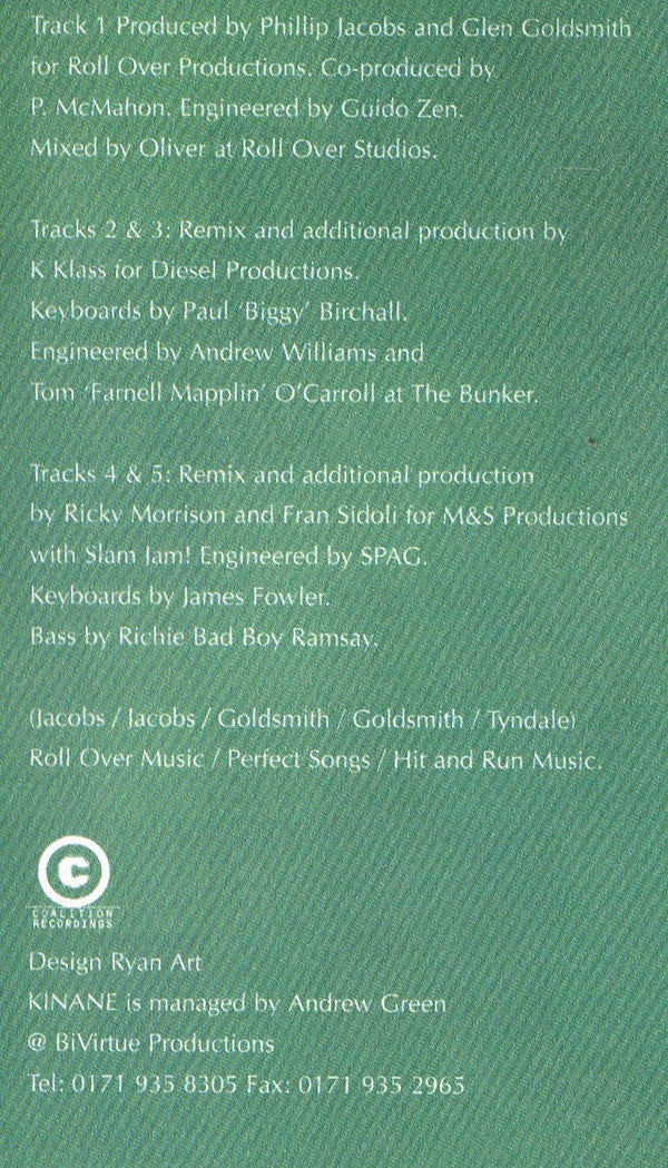Kinane : Business (CD, Single, CD1)