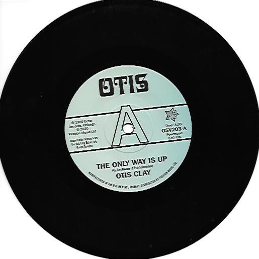Otis Clay : The Only Way Is Up / Messing With My Mind (7", Single, Promo, Sol)