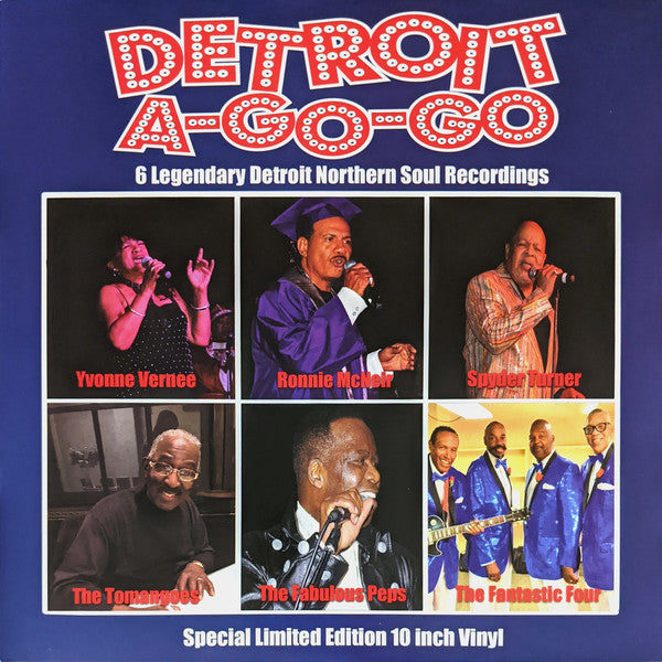 Various : Detroit-A-Go-Go (10", Album, RSD)