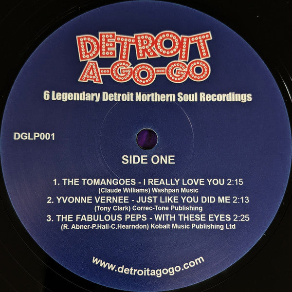 Various : Detroit-A-Go-Go (10", Album, RSD)