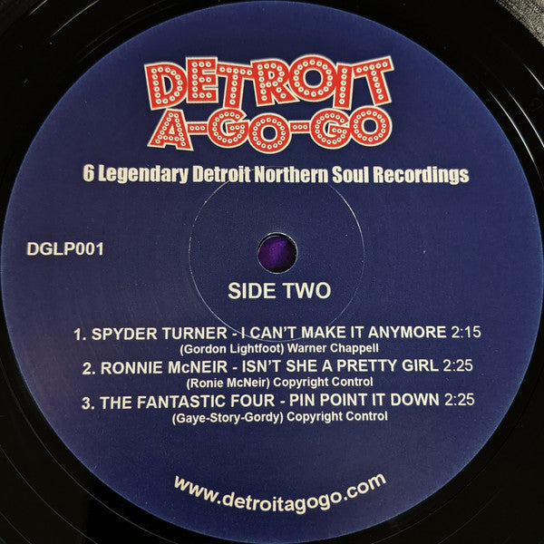 Various : Detroit-A-Go-Go (10", Album, RSD)