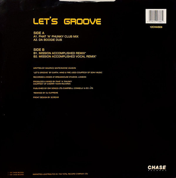 Phat 'N' Phunky : Let's Groove (12")