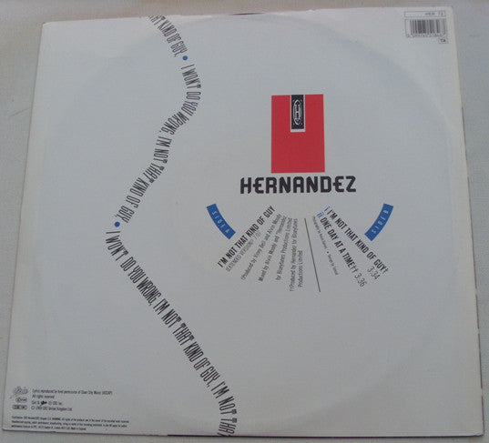 Wayne Hernandez : I'm Not That Kind Of Guy (12", Single)