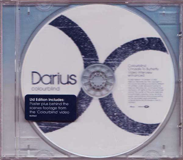 Darius (7) : Colourblind (CD, Single, Enh, Ltd)