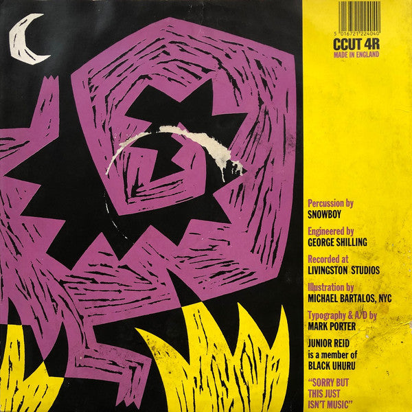 Coldcut Featuring Junior Reid And Ahead Of Our Time Orchestra : Stop This Crazy Thing (Version Excursion 2) (12")