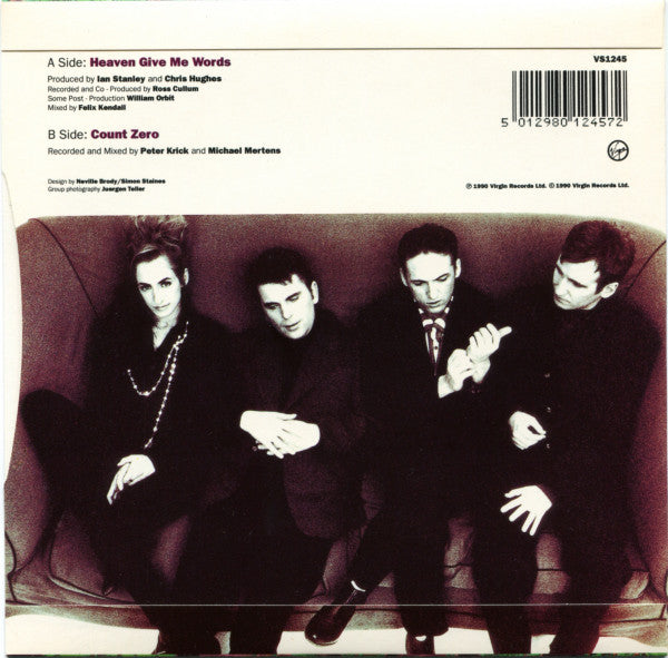 Propaganda : Heaven Give Me Words (7", Single, Sil)