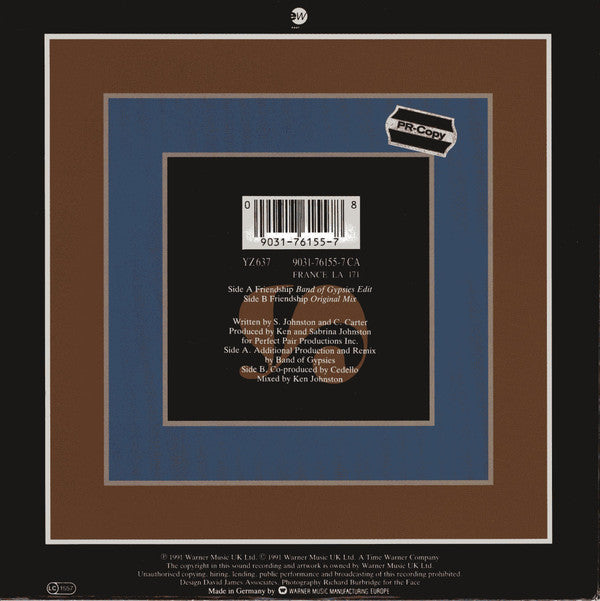 Sabrina Johnston : Friendship (7", Single)