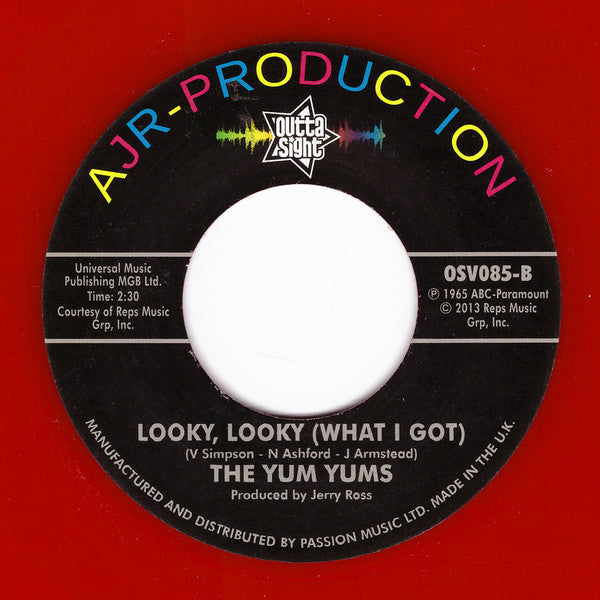 The Yum Yums : Gonna Be A Big Thing (7", Ltd, RE, Red)