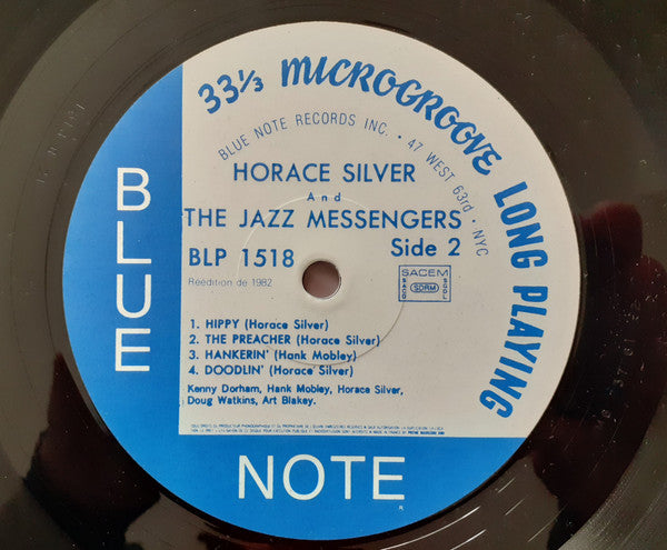 Horace Silver And The Jazz Messengers* : Horace Silver And The Jazz Messengers (LP, Comp, Mono, RE)