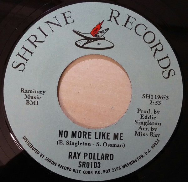Ray Pollard : This Time / No More Like Me (7", Unofficial)