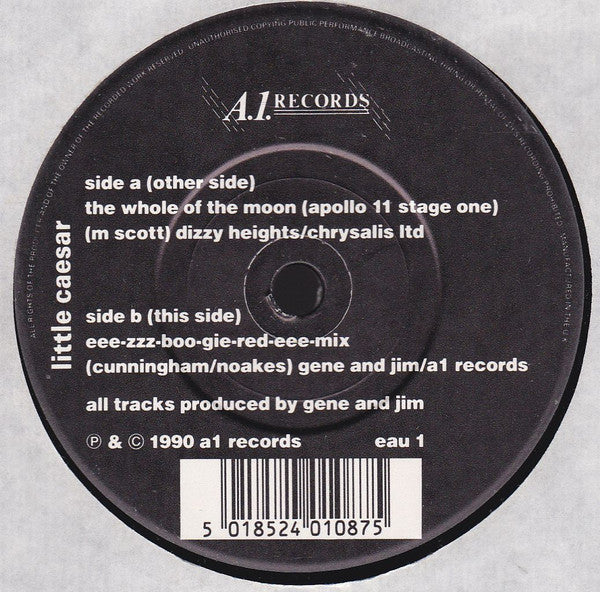 Little Caesar : The Whole Of The Moon (7", Single)