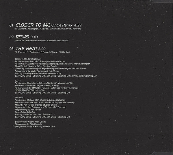 Five : Closer To Me (Remix) (CD, Single)