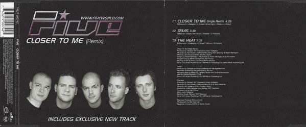 Five : Closer To Me (Remix) (CD, Single)