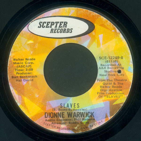 Dionne Warwick : The April Fools (7")
