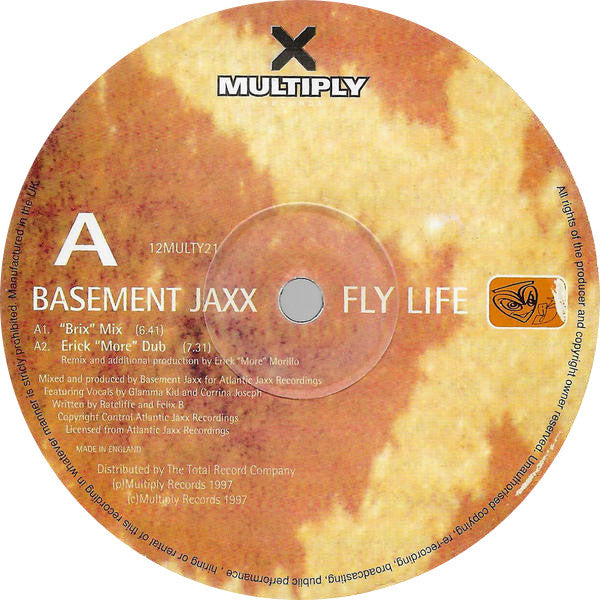 Basement Jaxx : Fly Life (12", Single)