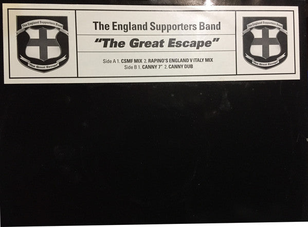 England Supporters Band : The Great Escape (12", Promo)