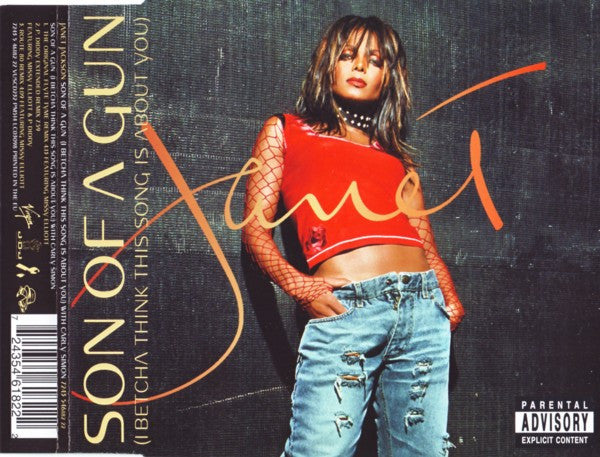 Janet Jackson With Carly Simon : Son Of A Gun (I Betcha Think This Song Is About You) (CD, Single)