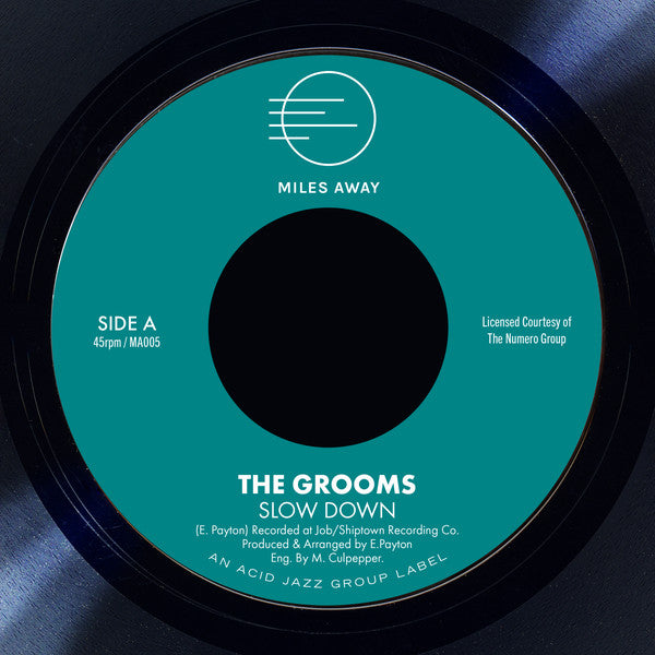 The Grooms : Slow Down (7", RE)