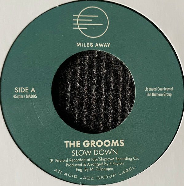 The Grooms : Slow Down (7", RE)