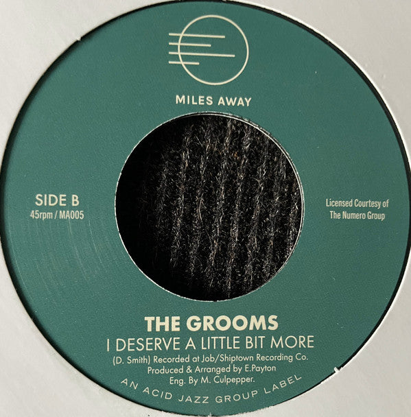 The Grooms : Slow Down (7", RE)