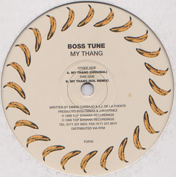 Bosstune : My Thang (12")
