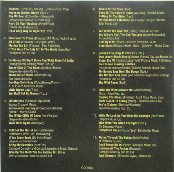 Unknown Artist : Pub Piano Sing-A-Long (50 All Time Favourite Tunes) (CD, Comp)