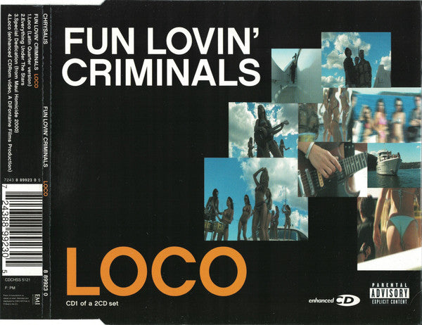 Fun Lovin' Criminals : Loco (CD, Maxi, Enh, CD1)
