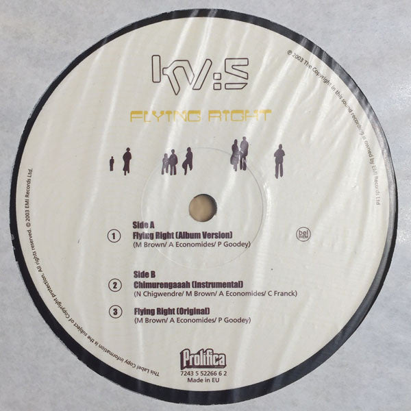 KV5 : Flying Right (12", Maxi, Promo)