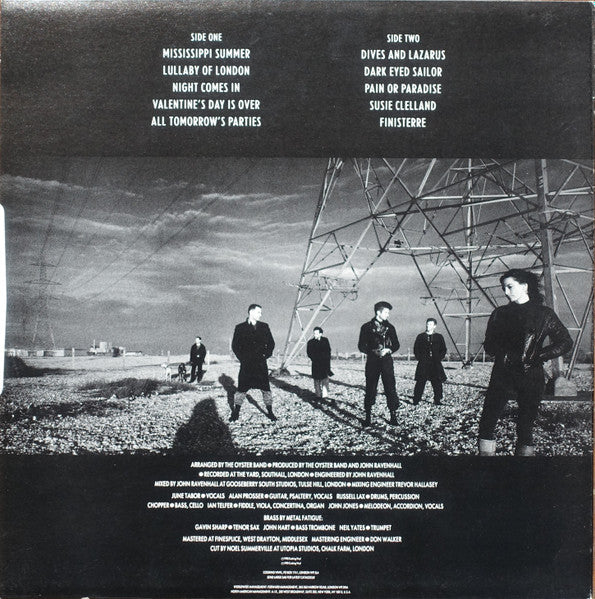 June Tabor & The Oyster Band* : Freedom And Rain (LP, Album)