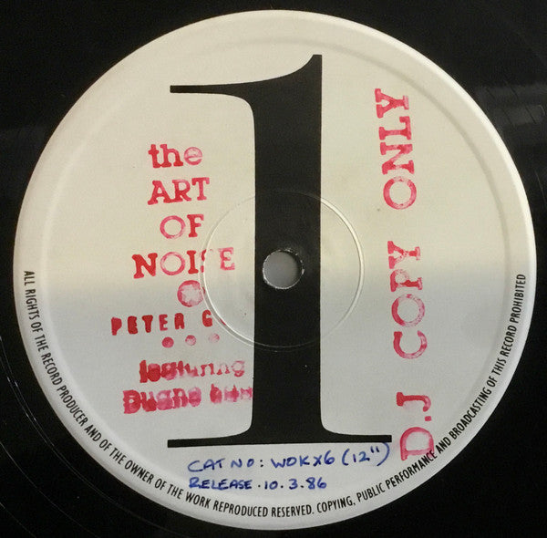 The Art Of Noise Featuring Duane Eddy : Peter Gunn (Extended Version) (12", Advance)