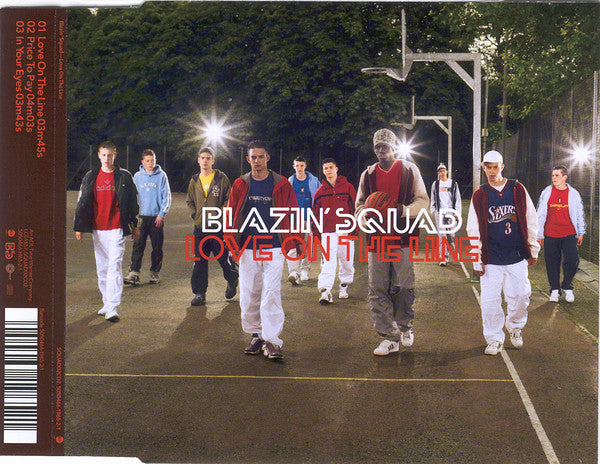 Blazin' Squad : Love On The Line (CD, Single, CD2)