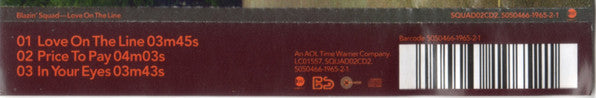 Blazin' Squad : Love On The Line (CD, Single, CD2)