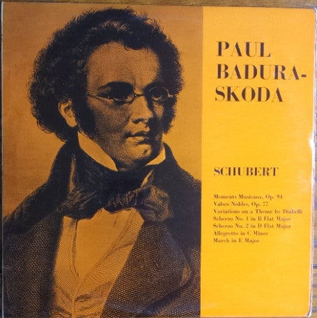 Franz Schubert, Paul Badura-Skoda : Badura-Skoda Plays Schubert (LP)