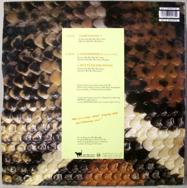 Wet Wet Wet : Temptation (12", Single)