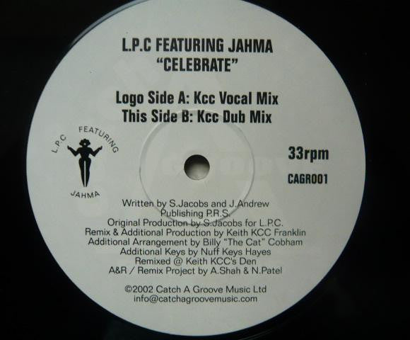 L.P.C. Featuring Jahma : Celebrate (12")