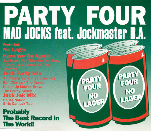 Mad Jocks Feat. Jockmaster B.A. : Party Four  (CD, Maxi)