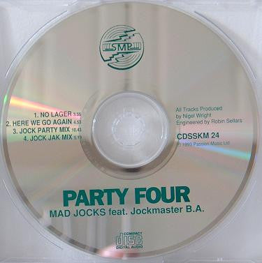 Mad Jocks Feat. Jockmaster B.A. : Party Four  (CD, Maxi)