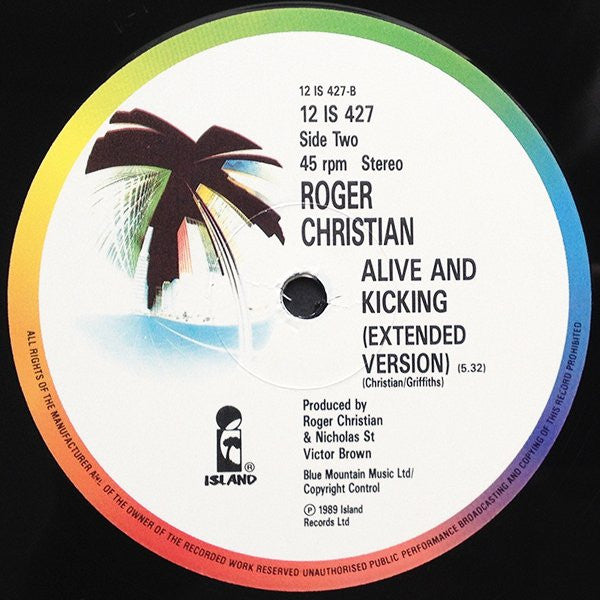 Roger Christian (2) : Take It From Me (12")
