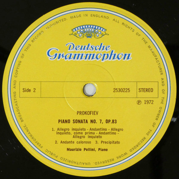 Igor Stravinsky / Sergei Prokofiev, Maurizio Pollini : Petrouchka / Sonata No. 7 Op. 83 (LP)