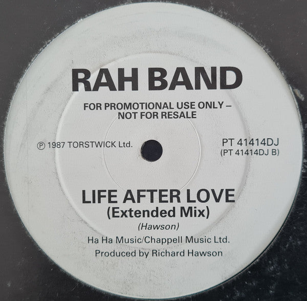 RAH Band : Run 4 The Sun (12", Promo)