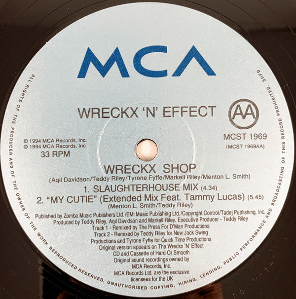 Wrecks-N-Effect : Wreckx Shop (12", Single)
