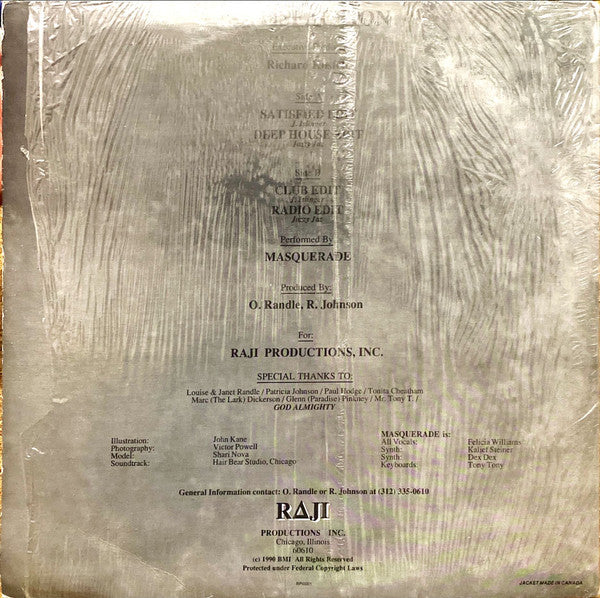 Masquerade (2) : Satisfaction (12")