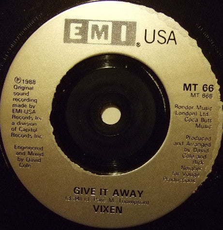 Vixen (2) : Love Made Me (7", Single)