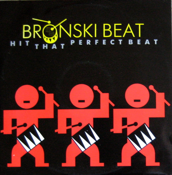 Bronski Beat : Hit That Perfect Beat (12", Single, Red)