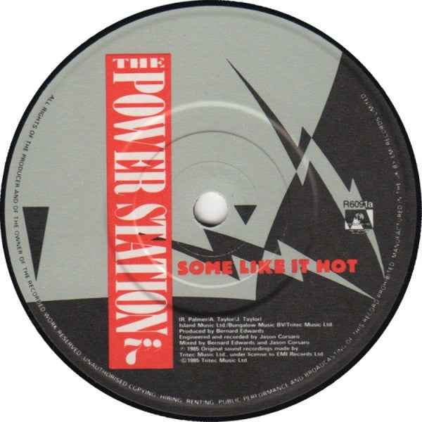 The Power Station : Some Like It Hot (7", Single)