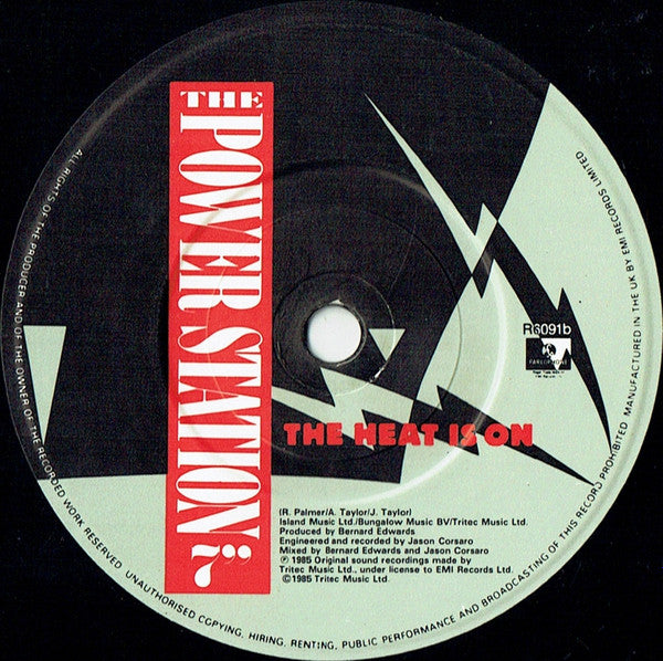 The Power Station : Some Like It Hot (7", Single)