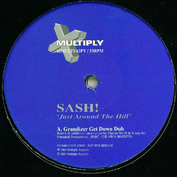 Sash! : Just Around The Hill (2x12", Promo)
