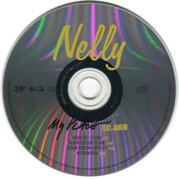 Nelly : My Place (CD, Single, Promo)
